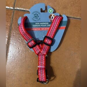 Dog Harness Greenbrier Kennel Club adjustable, reflective, fits chest 18” to 24”